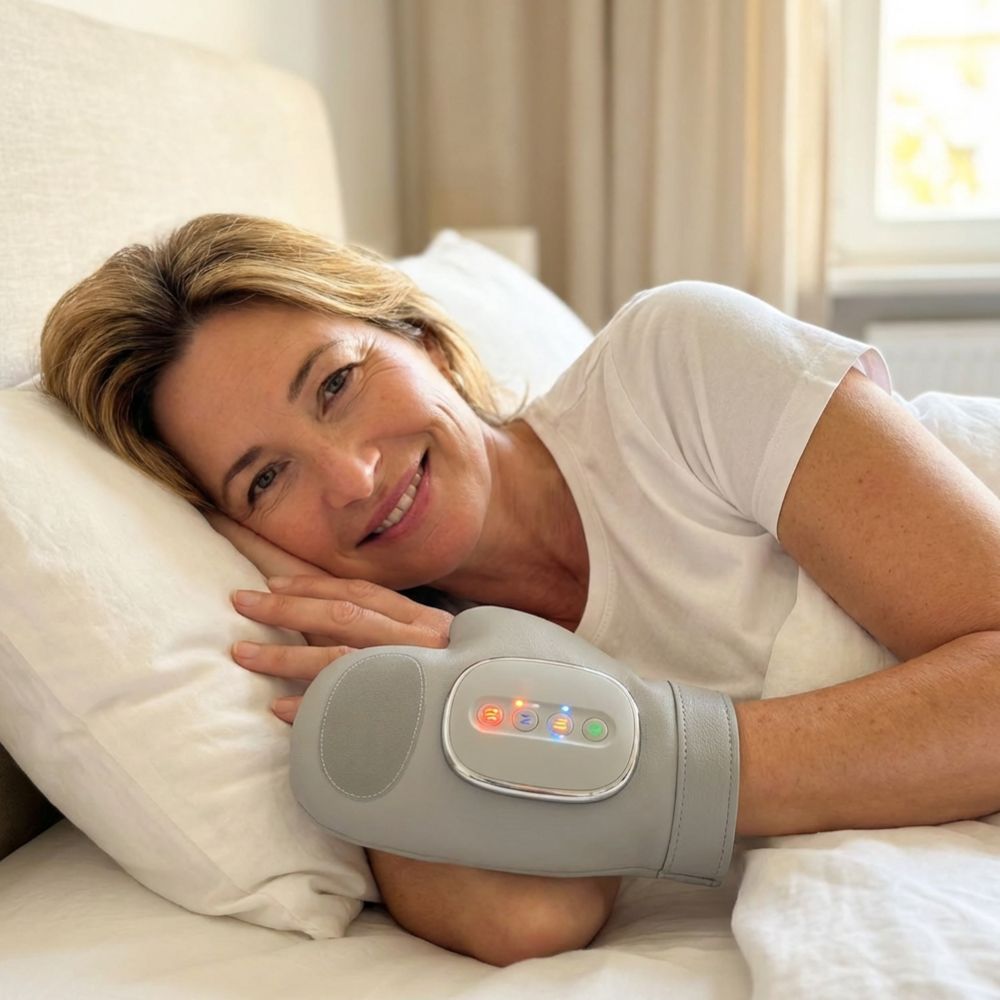 Vitavix™ Hand Massager – Instant Relief with Gentle Heat Therapy