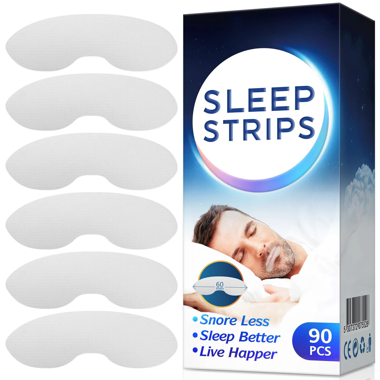 Sleep Strips - Schnarch weniger & Schlaf besser
