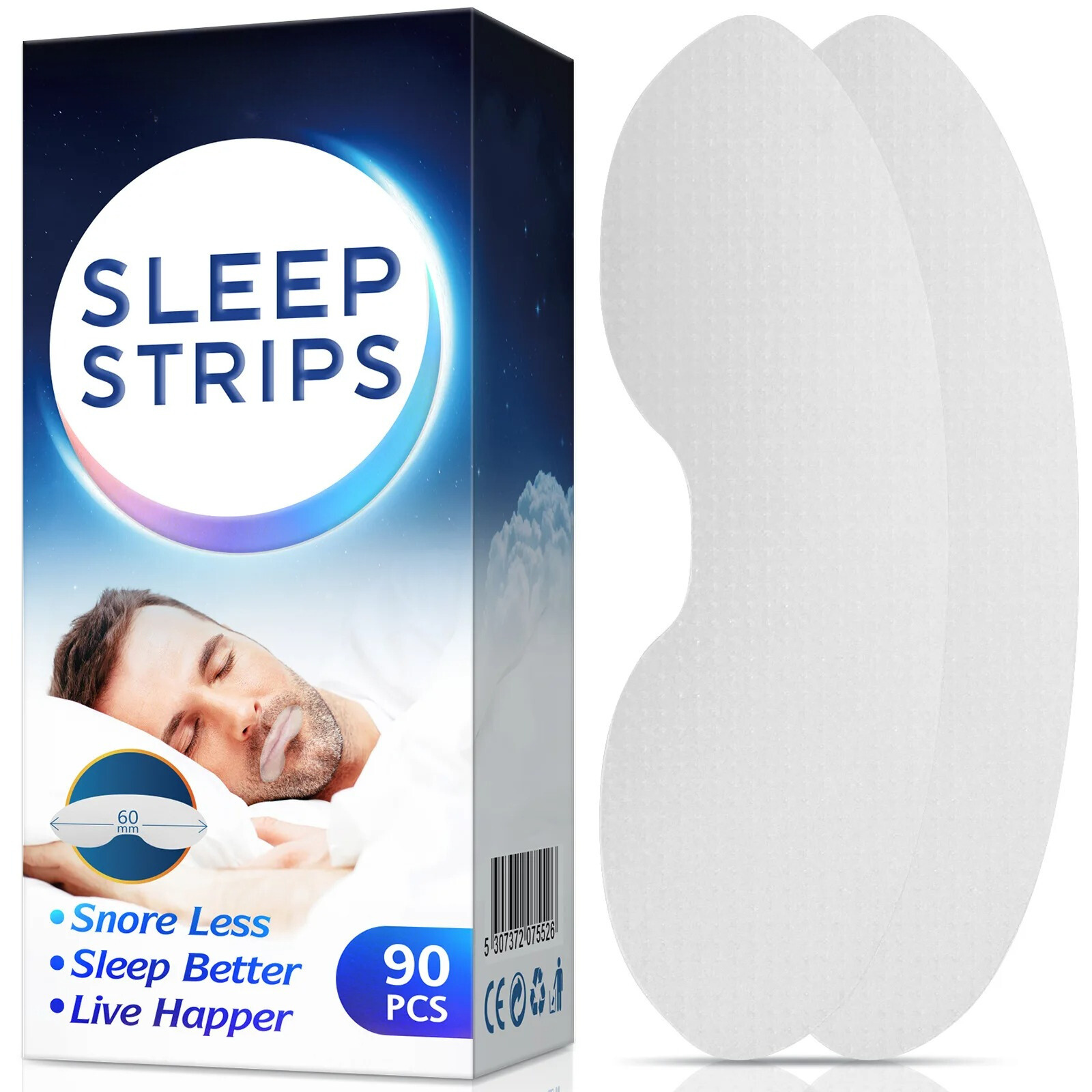 Sleep Strips - Schnarch weniger & Schlaf besser