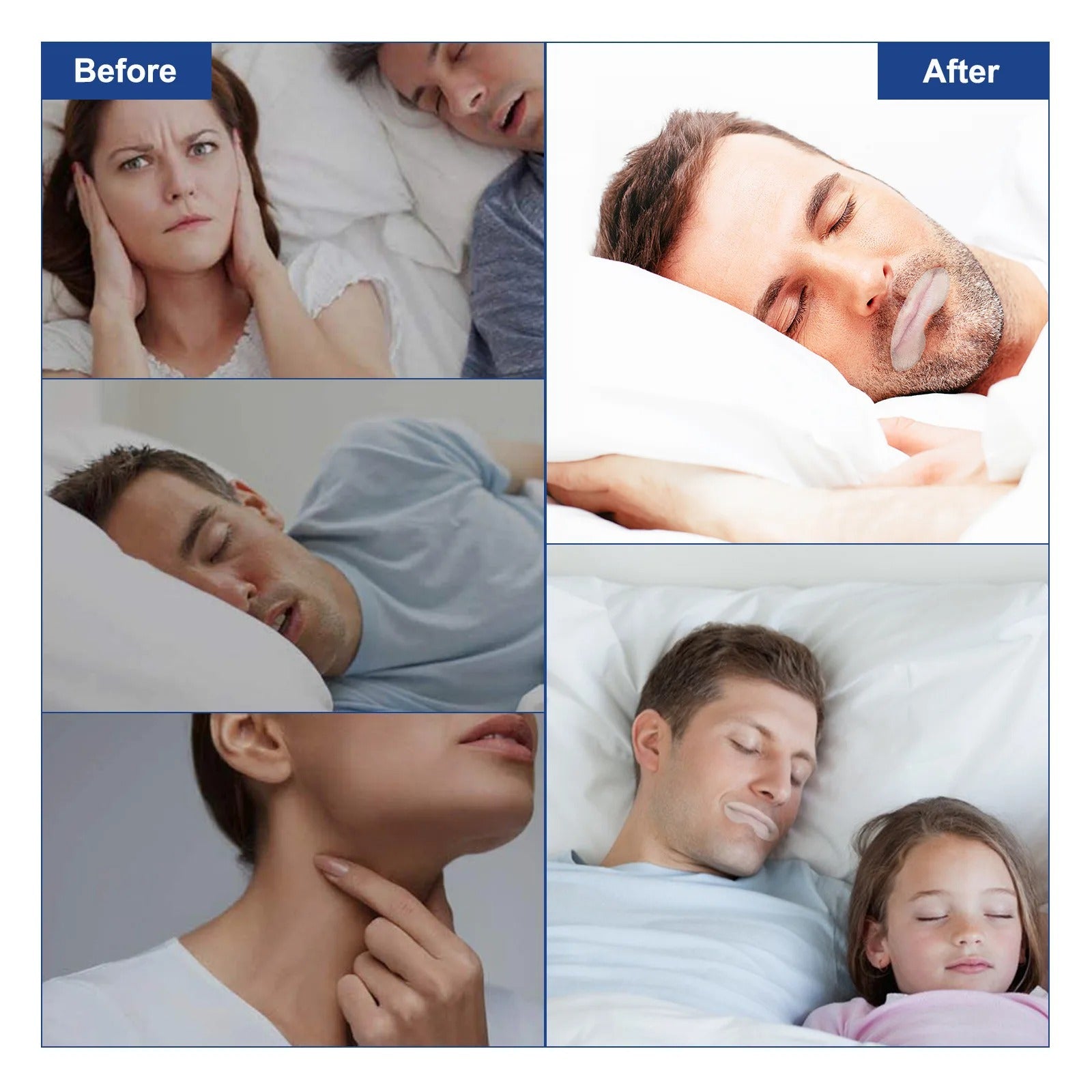 Sleep Strips - Schnarch weniger & Schlaf besser