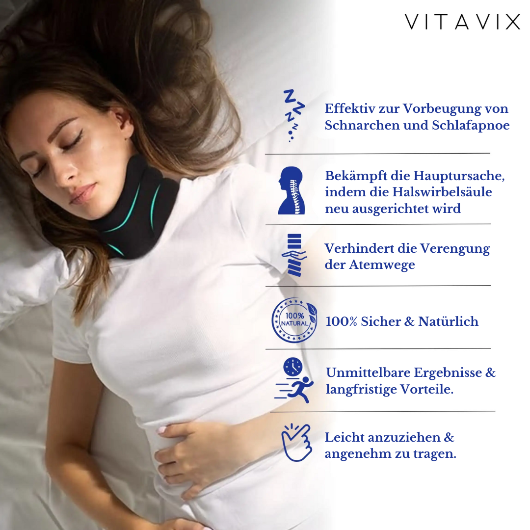 NeckSupport™ - Nie wieder Schnarchen