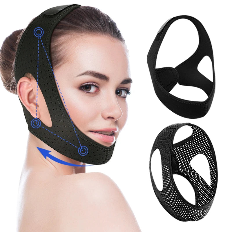 Anti-Snoring Chin Strap - Adjustable & Breathable